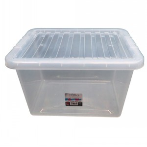 Wham Crystal Plastic Storage Box & Lid Size 07 (25 Litre)